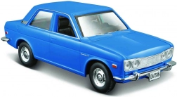 DATSUN 510 (1971) fém modell, kék, 1:24