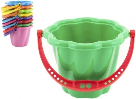 műanyag homokvödör gyerekeknek