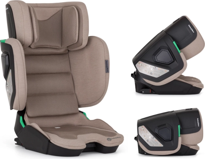 Petite&Mars Flex Pro i-Size Tan Brown Air autósülés 100–150 cm (15–36 kg)