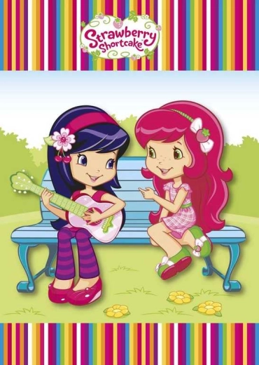 Akim színező füzet aktivitásokkal A4 Eperke Strawberry Shortcake - 1 db