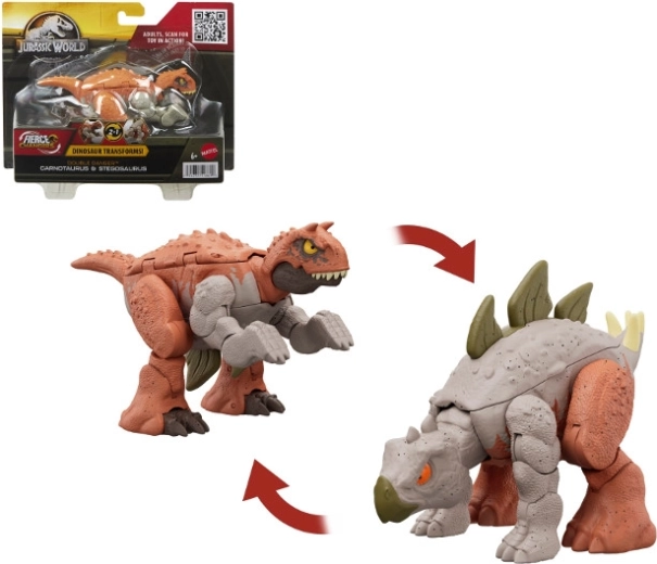 Dinoszaurusz 2 az 1-ben átalakítással Carnotaurus JURASSIC WORLD