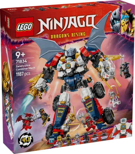 LEGO NINJAGO Zane többfunkciós ultra mechje 4 az 1-ben