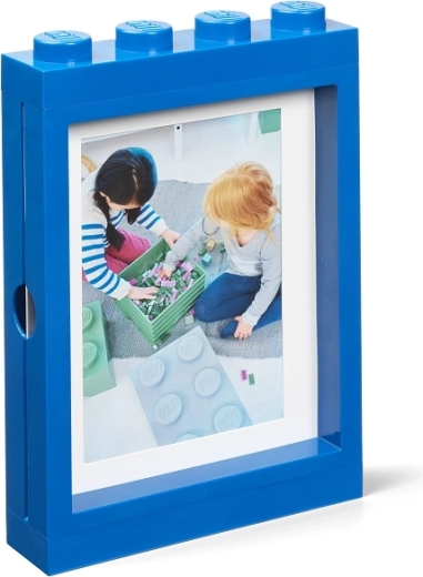 LEGO fényképkeret, kék