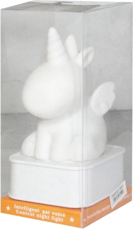 Gumis unikornis lámpácska elemmel működő