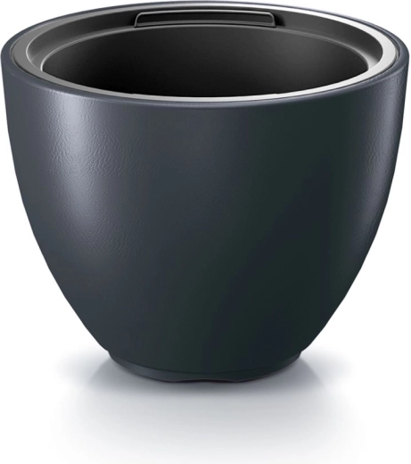 HEOS virágtartó betéttel, 46,9 cm, antracit