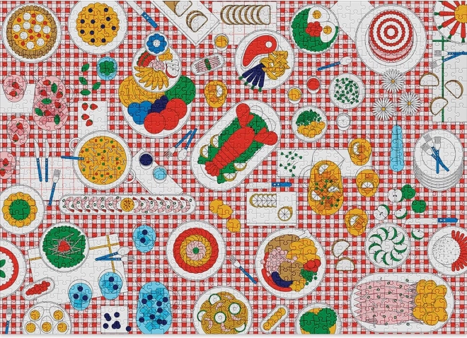 Puzzle Feast 1000 darabos