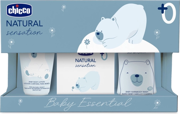 Chicco Natural Sensation Baby Essential ajándékszett 0hó+