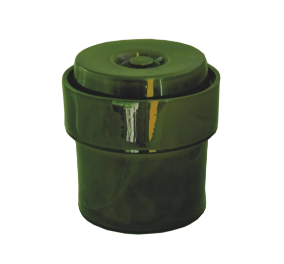 Kerámia hermetikus fazék 5 l zöld