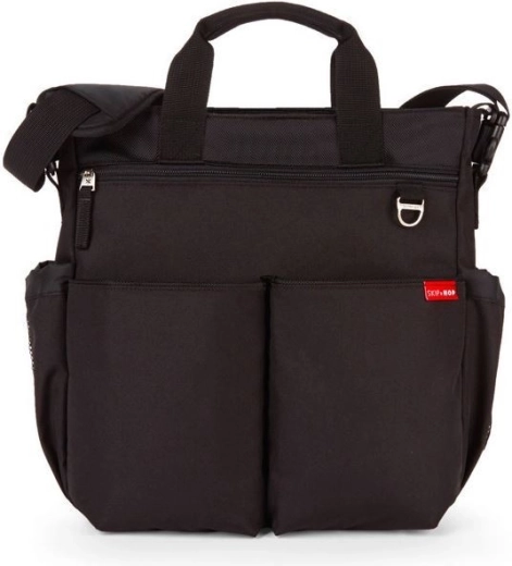 Duo Signature pelenkázó táska, szürke melír