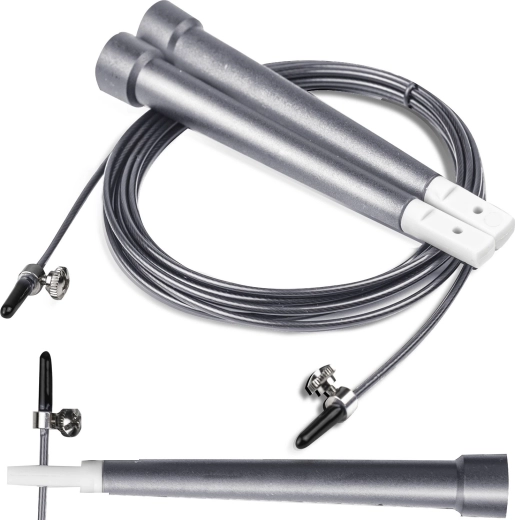 Neo-Sport gyors ugrókötél, szürke