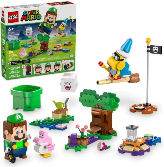 LEGO Super Mario Kaland interaktív Luigi figurával