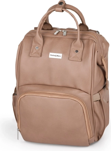 Petite&Mars pelenkázó hátizsák babakocsira Jasper camel beige