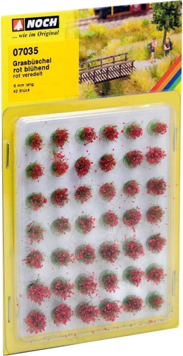 NOCH virágzó fűcsomók mini készlet 42 db