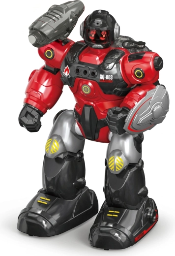 Távirányítós tűzoltórobot vízpermetező funkcióval, 40 cm