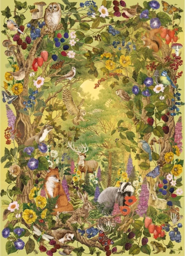 Puzzle The Art File: Napfényes tisztás 1000 darab