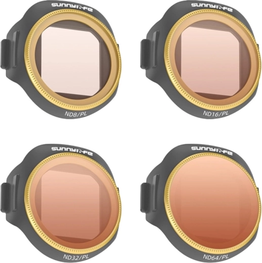 Sunnylife ND/PL szűrőkészlet DJI Mini 5 Pro-hoz (ND8/PL, ND16/PL, ND32/PL, ND64/PL)