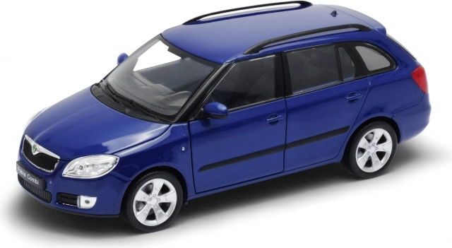 Fém modell Škoda Fabia Combi II 1:24 piros