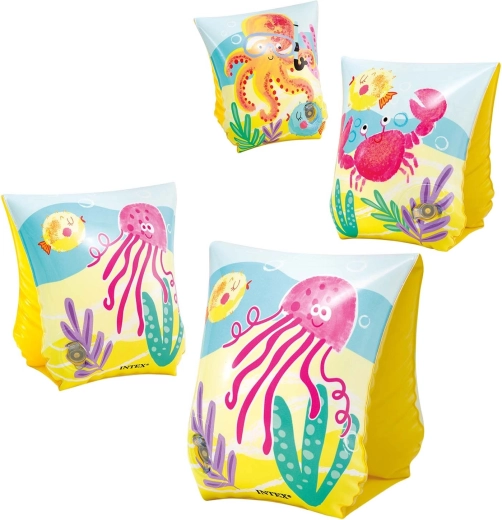 Felfújható úszókarok tengeri motívumokkal 23 × 15 cm INTEX