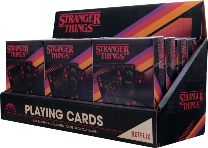 Stranger Things játékkártyák