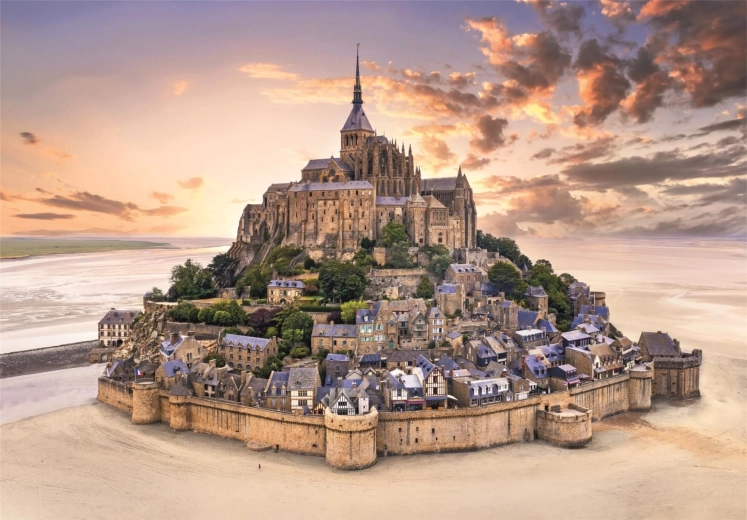 CLEMENTONI Mont Saint-Michel puzzle, 1500 darab