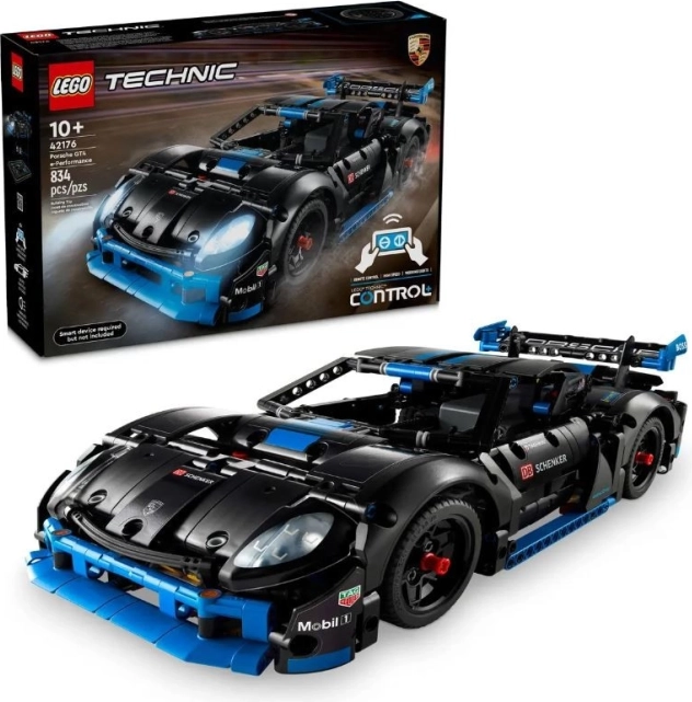 LEGO Technic távirányítós PORSCHE GT4 e-Performance versenyautó