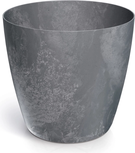 MATE betonhatású virágcserép 19,8 cm, marengo