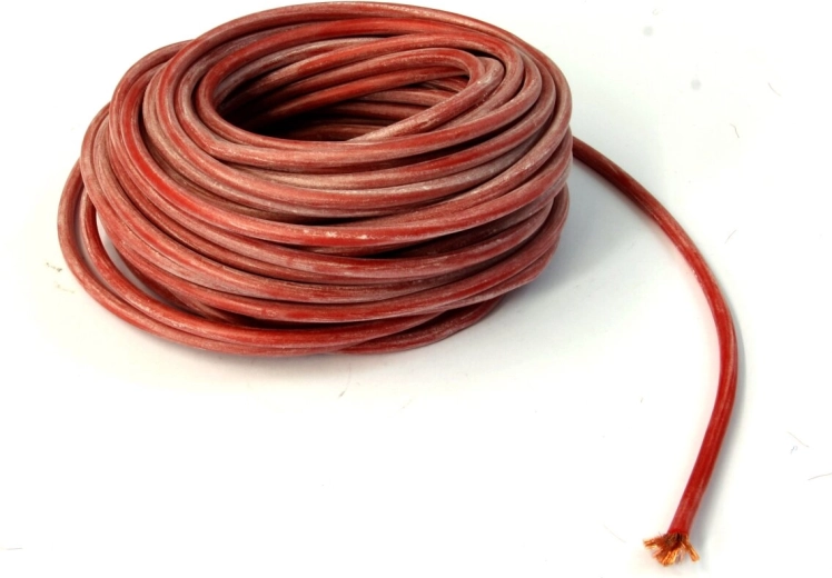 Szilikon vezeték 2,5 mm² 10 m, piros