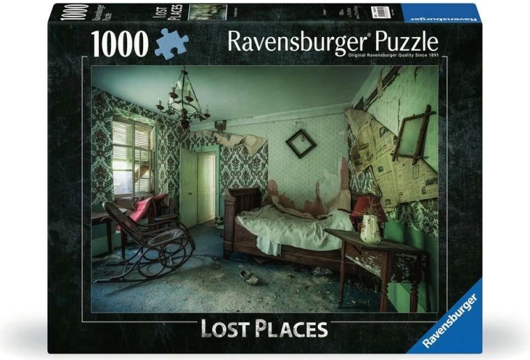 Ravensburger puzzle Elveszett helyek: zöld hálószoba 1000 darab