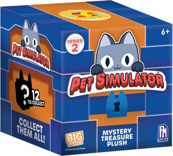 Pet Simulator 2. széria – plüss figura meglepetés dobozban - 1 db