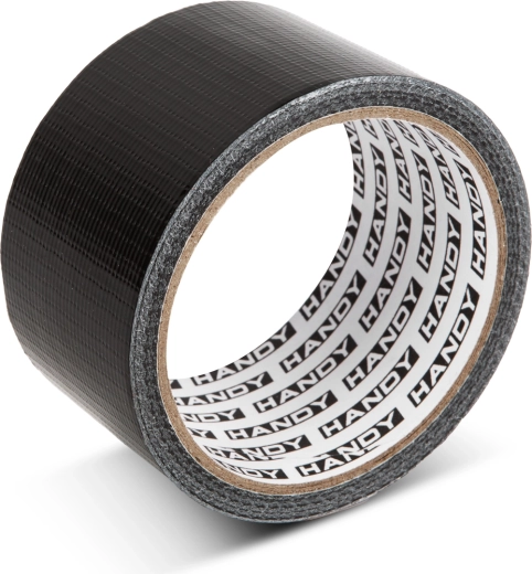 Univerzális fekete textil erősítésű ragasztószalag 10 m × 48 mm