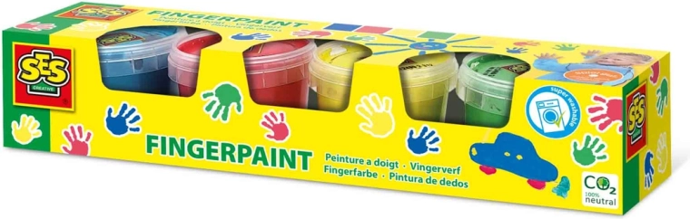 Ujjfestékek alapszínekben 4 × 110 ml