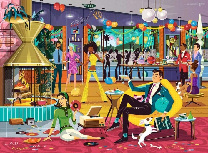 Ravensburger Puzzle Jazzy! Partiidő 500 darabos