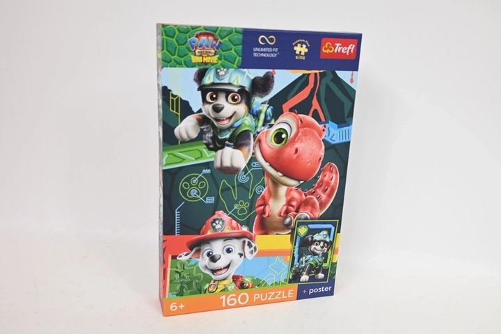 Trefl Premium Plus Kids puzzle Dínós kaland (Mancs őrjárat) 160 darabos