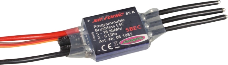 Xetronic 85 A szabályozó 5 A-es BEC-kel