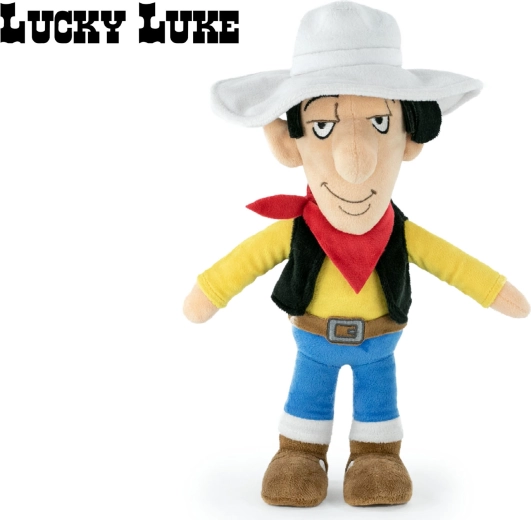 Lucky Luke plüssfigura 33 cm
