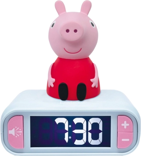 Lexibook Peppa malac ébresztőóra világító figurával