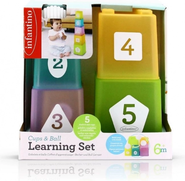 Infantino rakosgatható poharak labdával