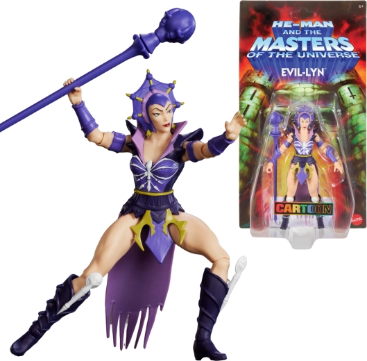 Masters of the Universe Origins figura EVIL-LYN varázsbotttal