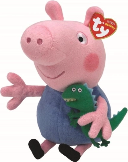 Ty plüss figura Peppa Pig George 20 cm