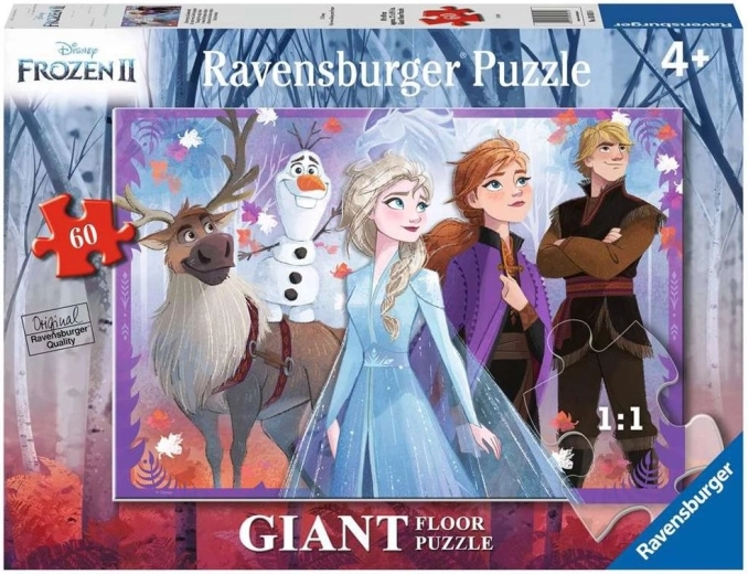 Ravensburger óriás padlópuzzle Jégvarázs (60 darab)