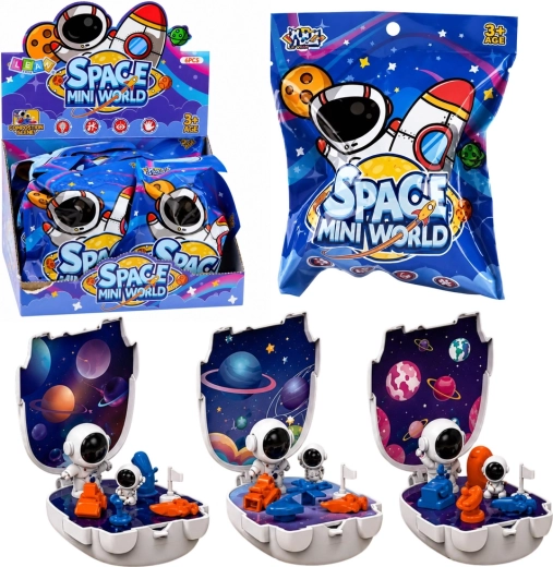 Space Mini World mini űrbázis asztronauta figurával