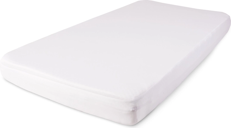 Vízálló gumis lepedő Tencel 70 × 140 cm, fehér