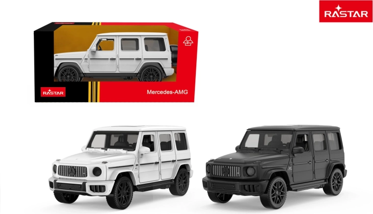 Rastar fém modellautó Mercedes AMG G63 1:43 fekete