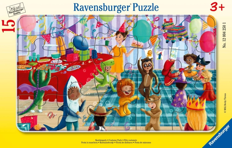 Ravensburger puzzle Jelmezbál 15 darab