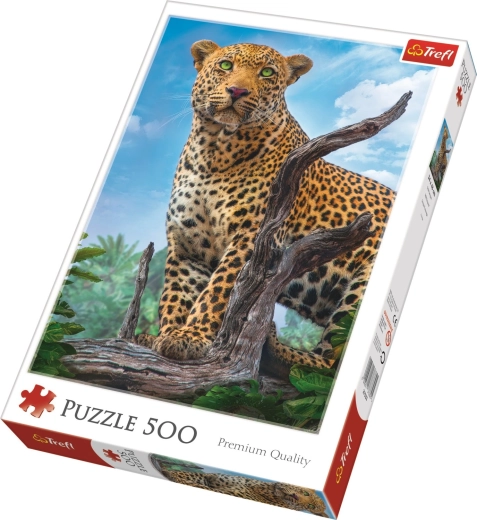500 darabos puzzle - Vad leopárd