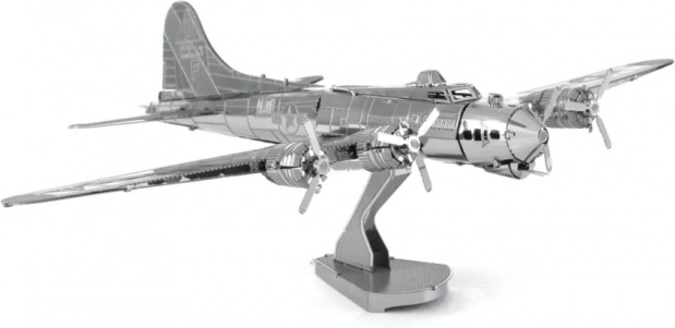 3D fém puzzle B-17 bombázó