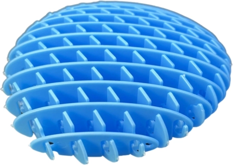 Antistressz fidget játék kék 10 cm