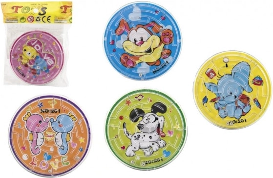 Gyerek golyós labirintus – állatos