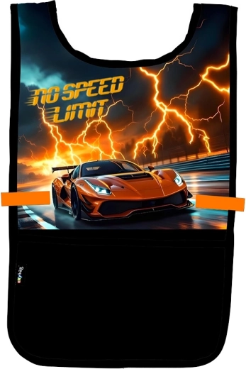 Művészeti poncsó kötény – gyermek védőkötény