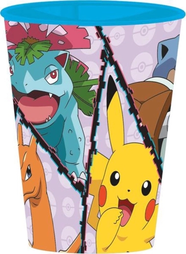 Pokémon műanyag pohár 260 ml, kék